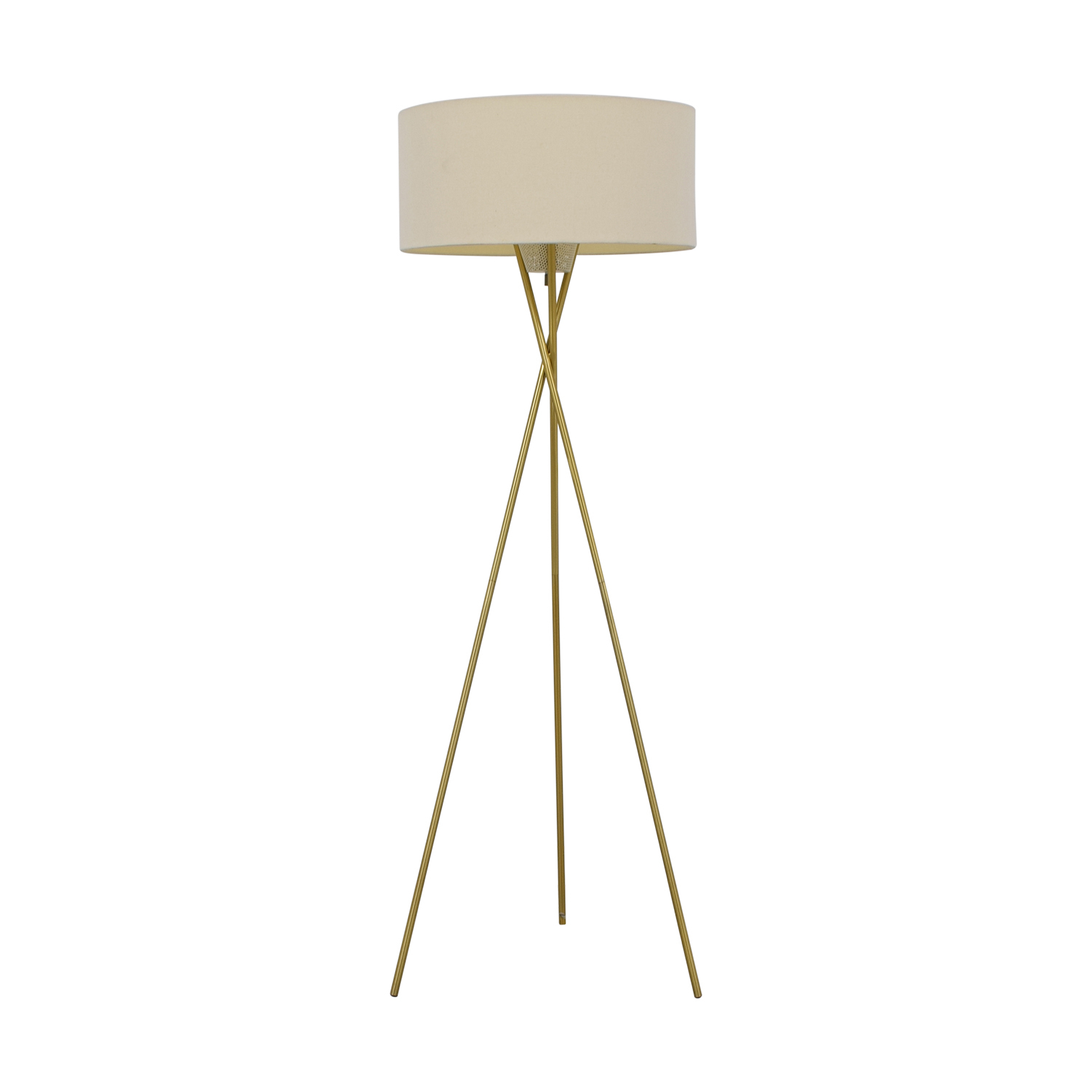 33 Off West Elm West Elm Mid Century Tripod Floor Lamp Decor inside measurements 1500 X 1500