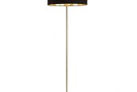 39228 Dolorita Floor Lamp Gold Black inside dimensions 1000 X 1000