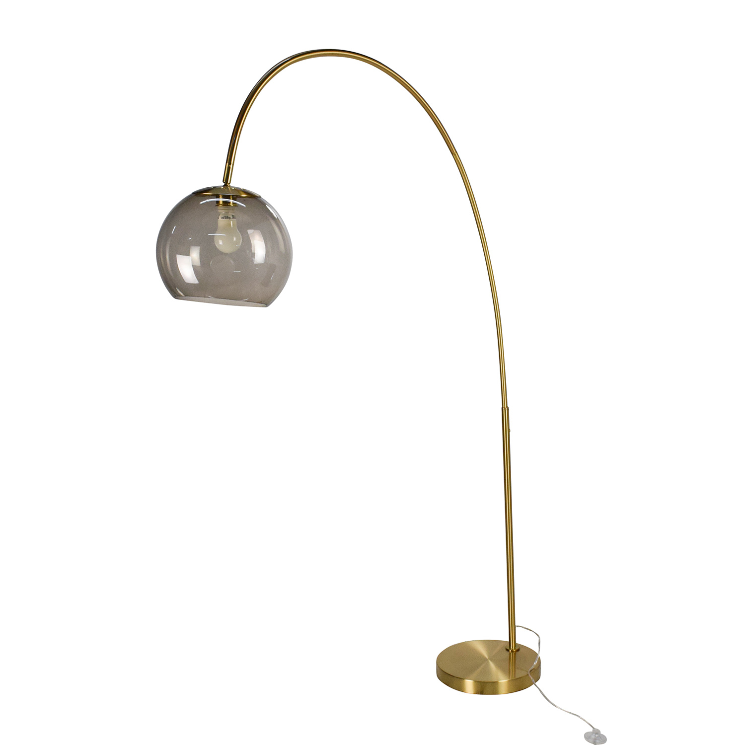 43 Off Arc Floor Lamp In Gold Decor intended for dimensions 1500 X 1500