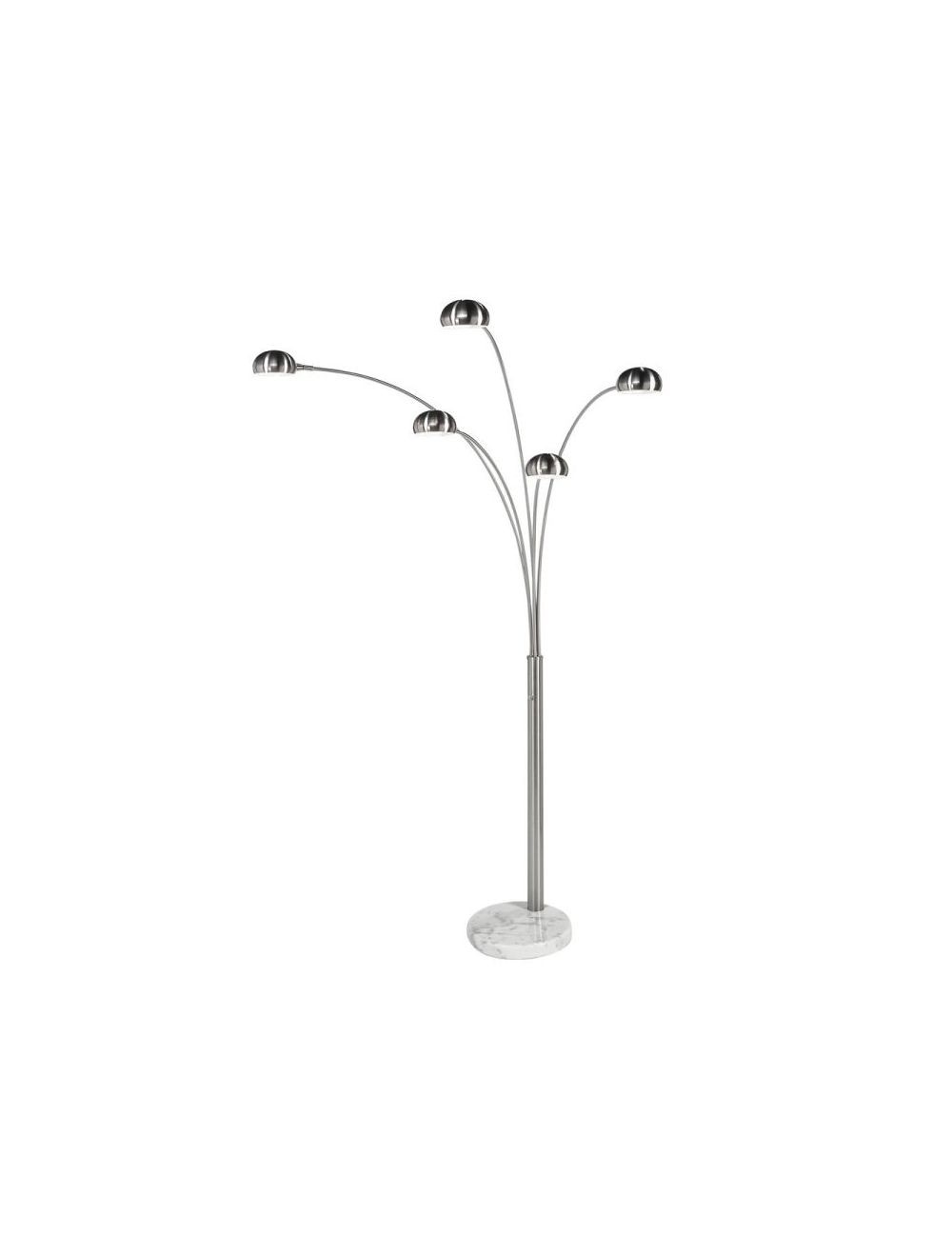 5 Arm Curva Floor Lamp within proportions 1000 X 1320