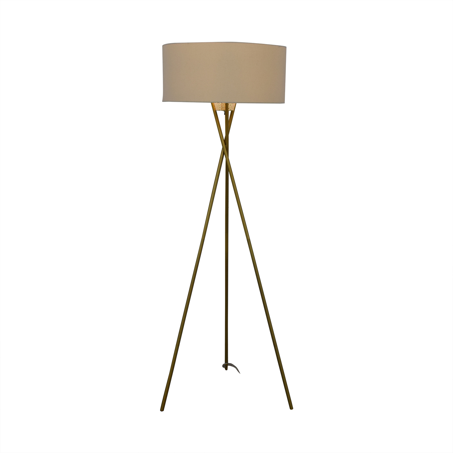 51 Off West Elm West Elm Mid Century Tripod Floor Lamp Decor for measurements 1500 X 1500