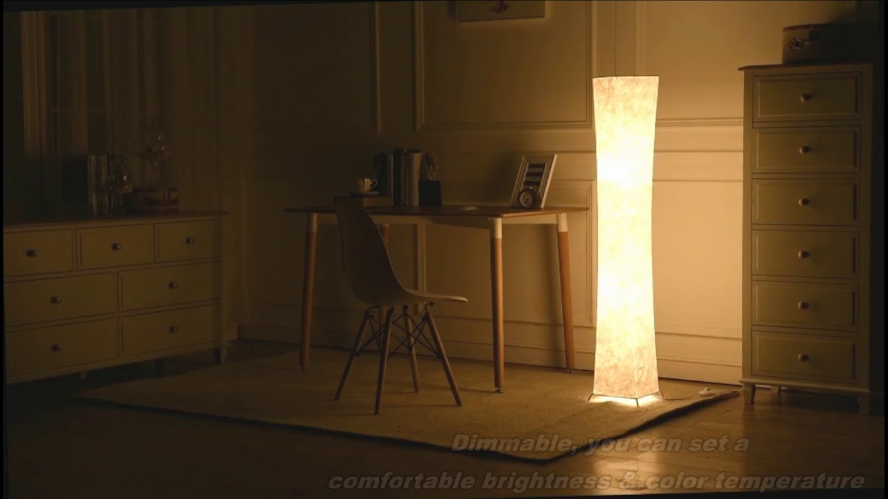 52 Creative Led Floor Lamp With Dimmer Color Changebrand Leonc Design throughout measurements 1280 X 720