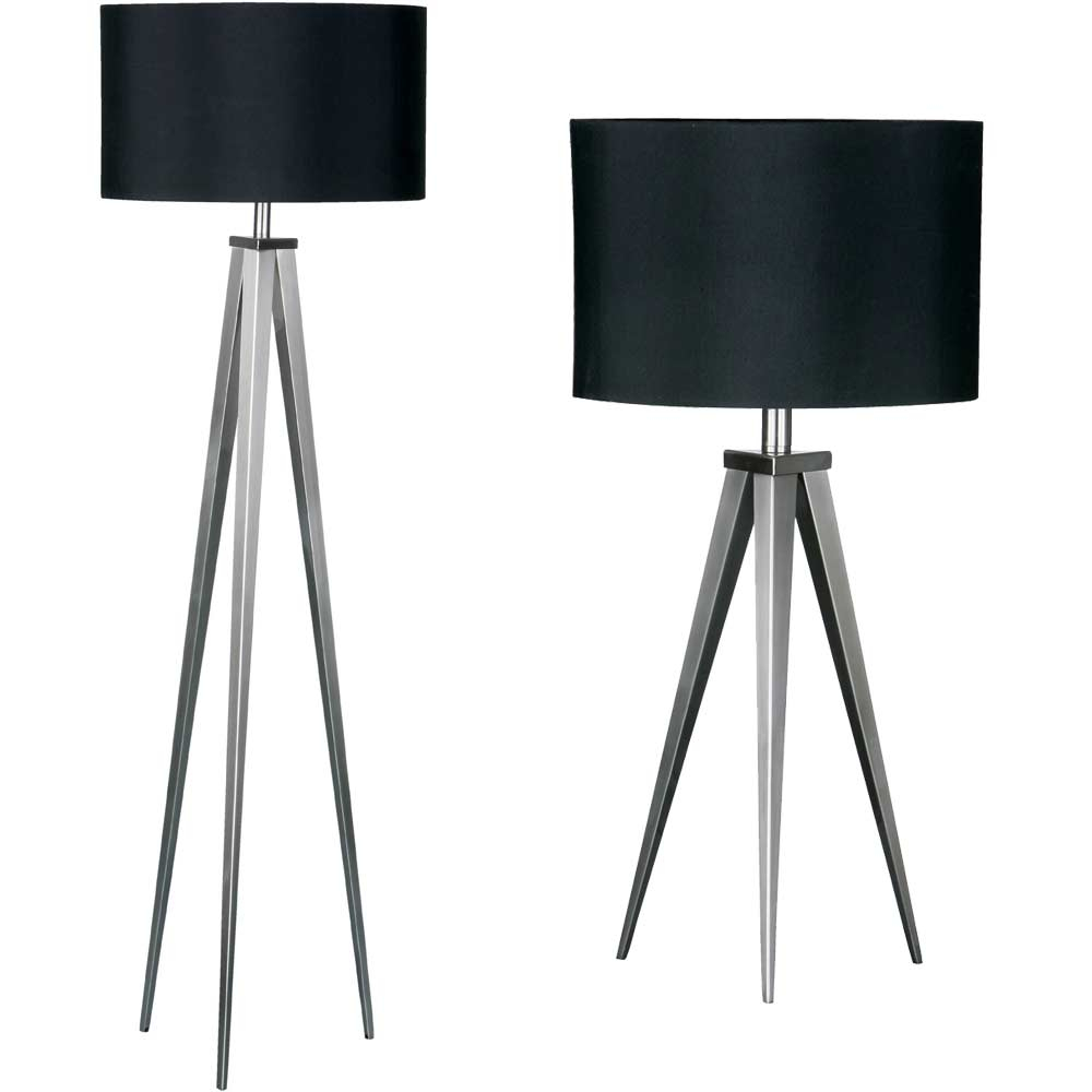 55 Modern Black Floor Lamp Black Accents Wall Paint Of with proportions 1000 X 1000