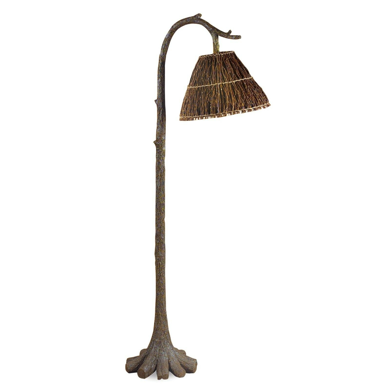 585 H Tree Trunk Floor Lamp With Twig Shade Rustic Cabin Lodge Decor Cfl1775 throughout size 1600 X 1600