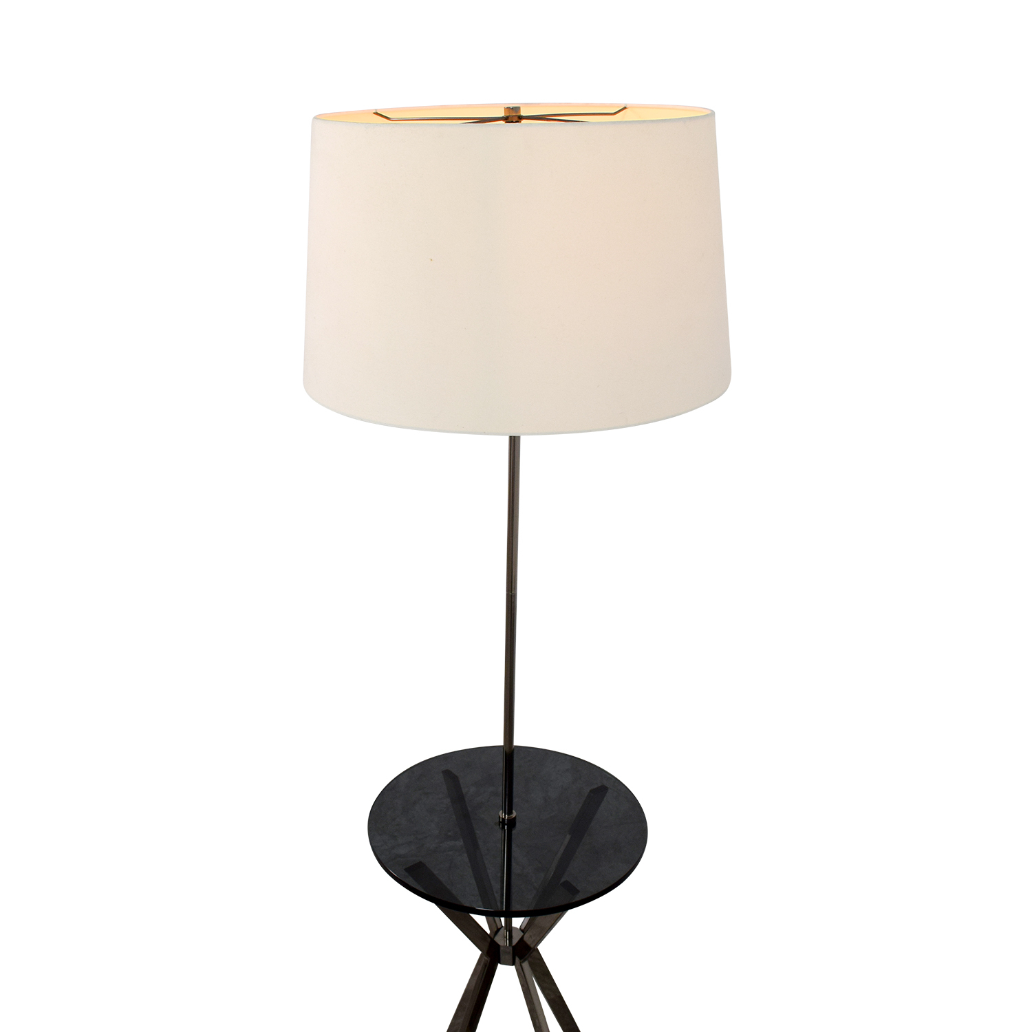 59 Off West Elm West Elm Floor Lamp With Table Attached Decor in dimensions 1500 X 1500