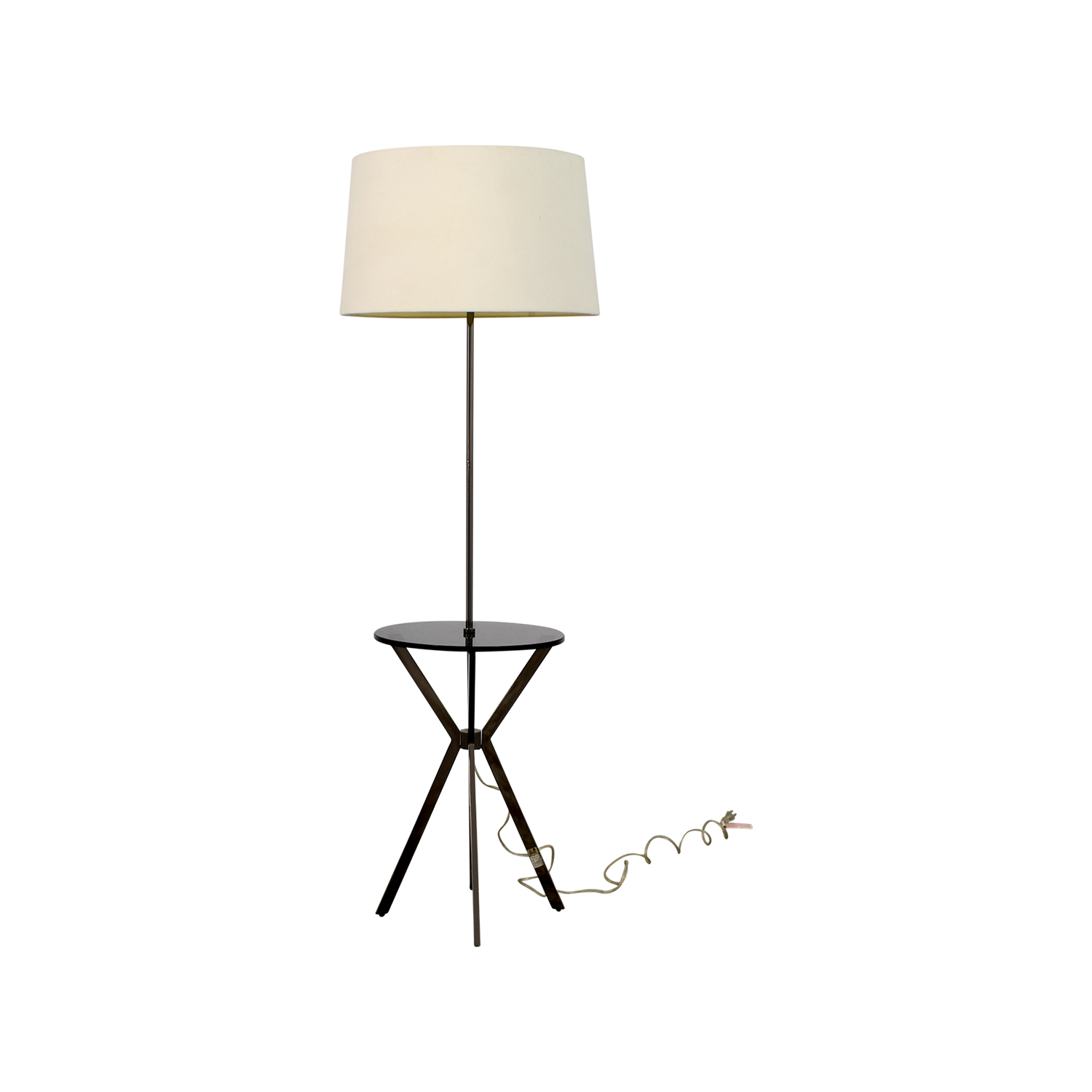 59 Off West Elm West Elm Floor Lamp With Table Attached Decor inside proportions 1500 X 1500