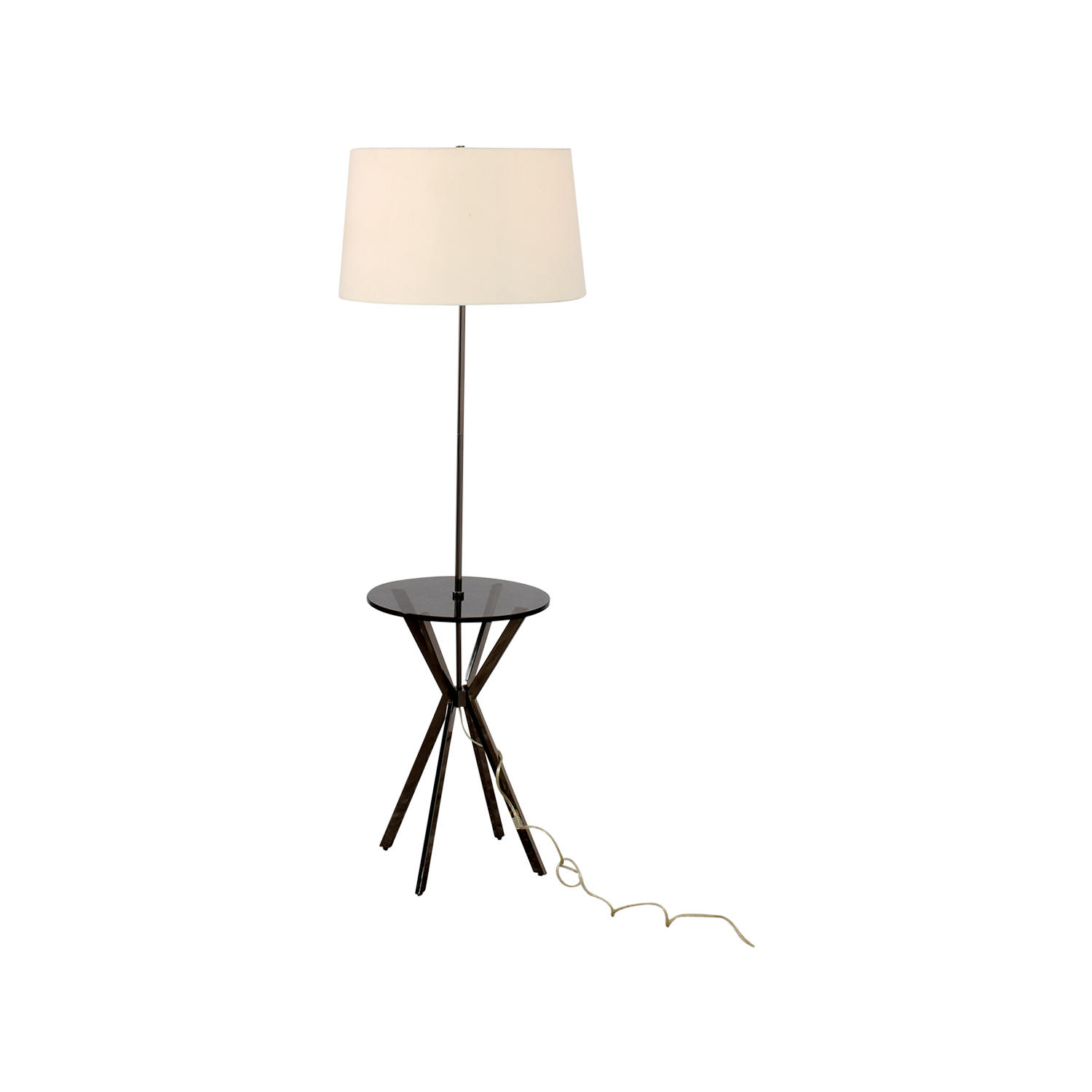 59 Off West Elm West Elm Floor Lamp With Table Attached Decor throughout proportions 1500 X 1500