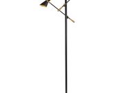 5962 2bg Diablo 2 Light Led Floor Lamp Matt Black Chrome White in dimensions 1000 X 1000