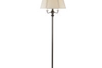 6 Way Floor Lamp With Pleated Shade At Destination Lighting throughout proportions 1000 X 1000