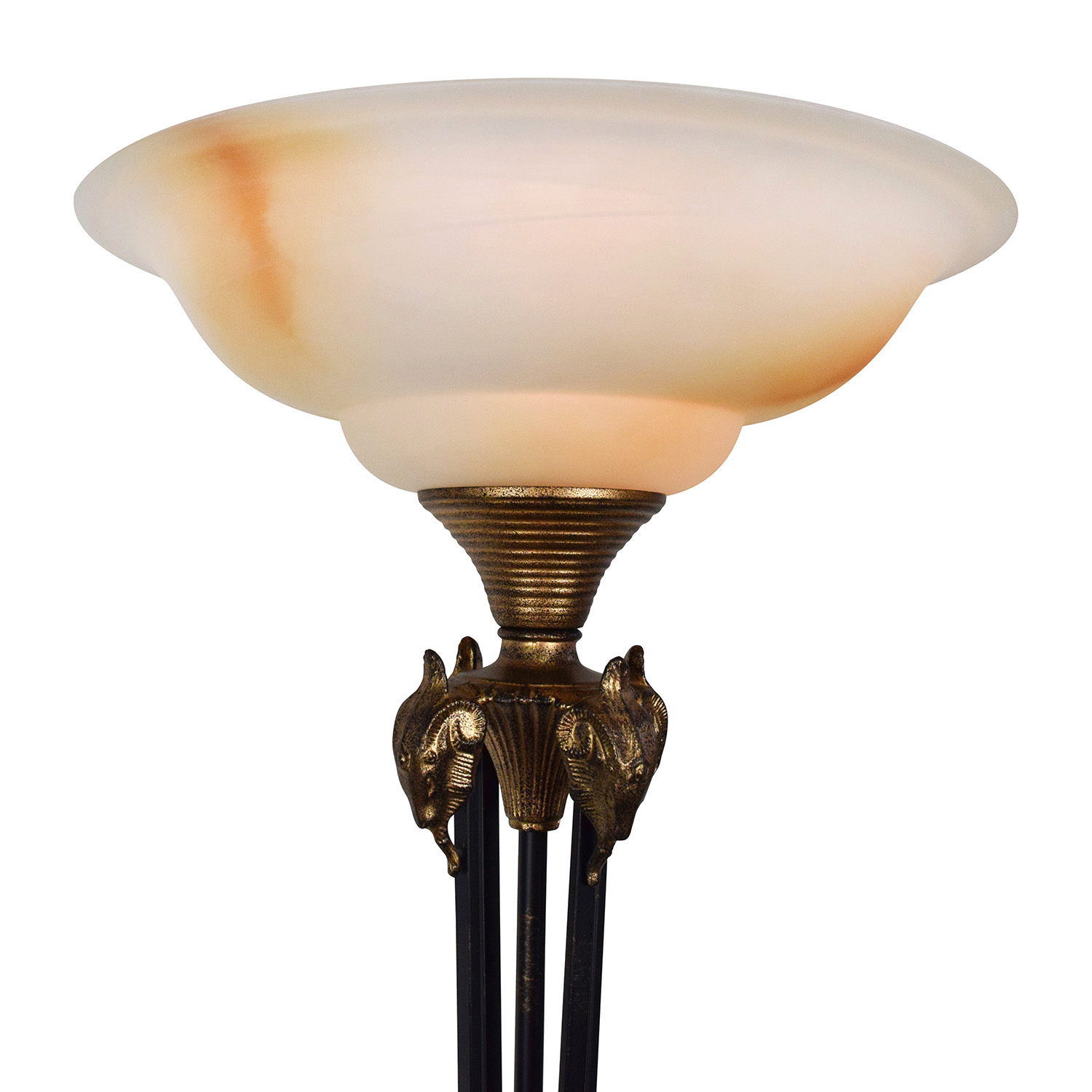 61 Off Bombay Company Bombay Co Black Antique Gold Floor Lamp Decor intended for measurements 1500 X 1500