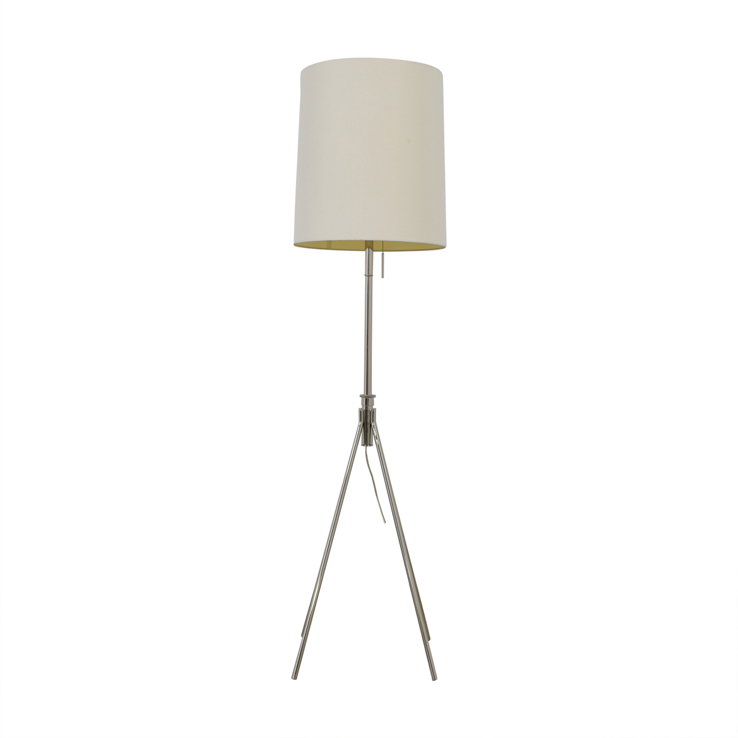 62 Off West Elm West Elm Adjustable Metal Floor Lamp Polished Nickel Decor throughout measurements 1500 X 1501