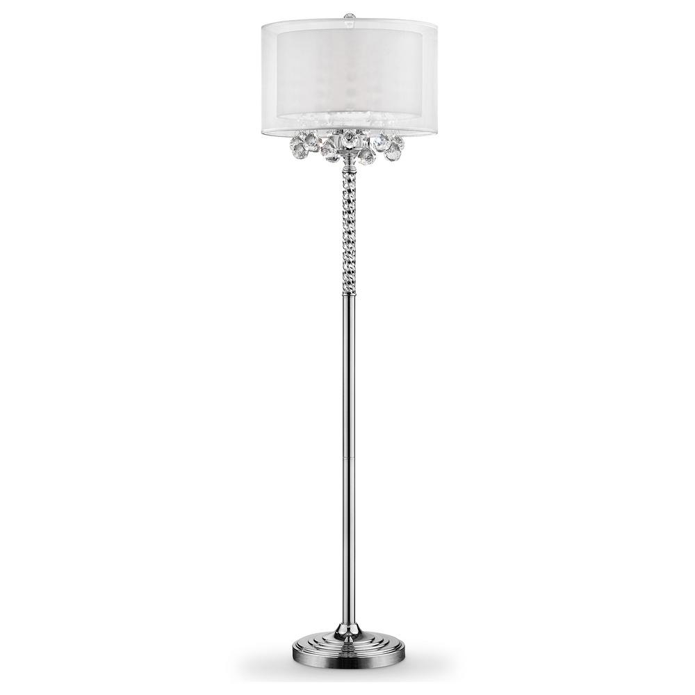 625 In 3 Bulb Moiselle Crystal Floor Lamp for dimensions 1000 X 1000