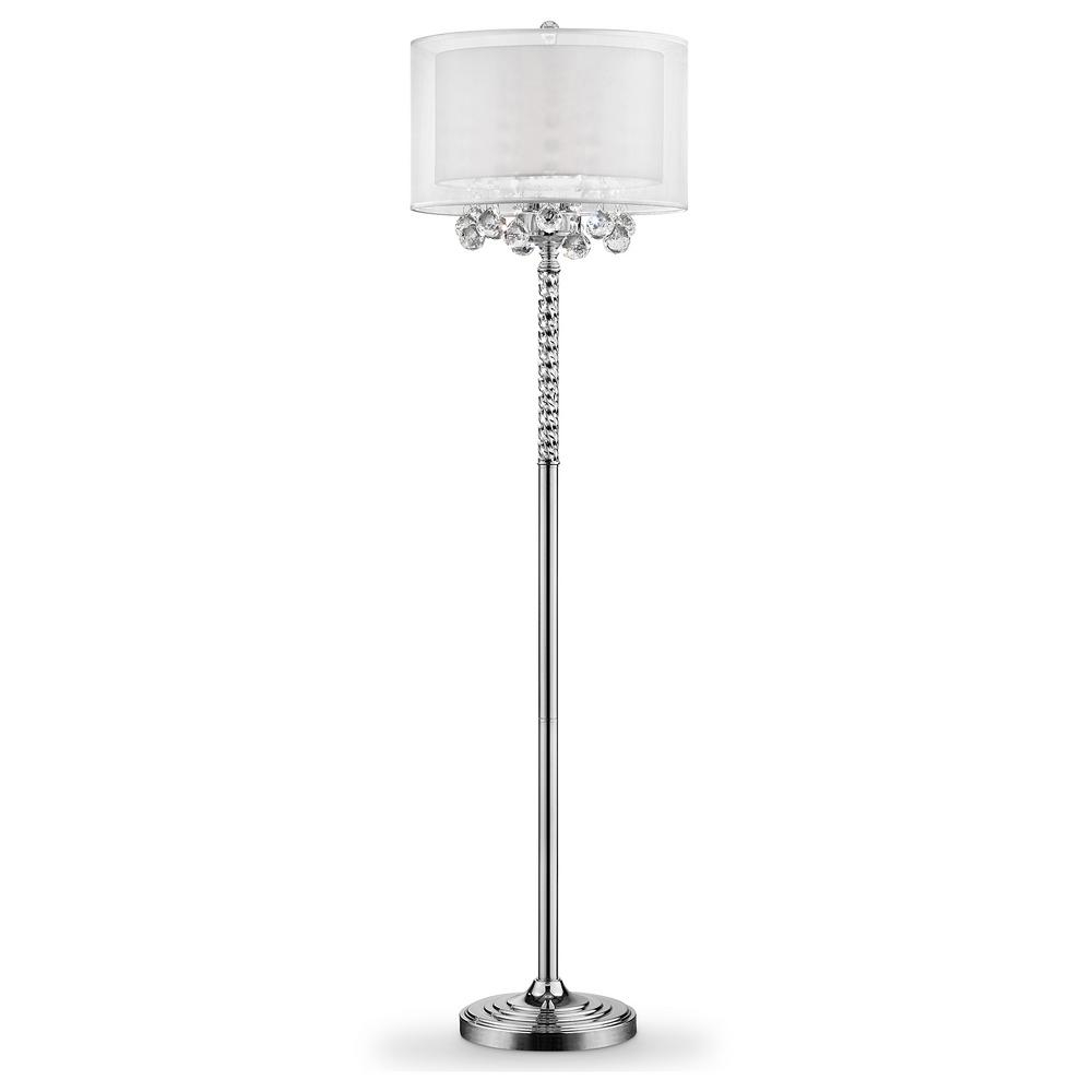 625 In 3 Bulb Moiselle Crystal Floor Lamp regarding proportions 1000 X 1000