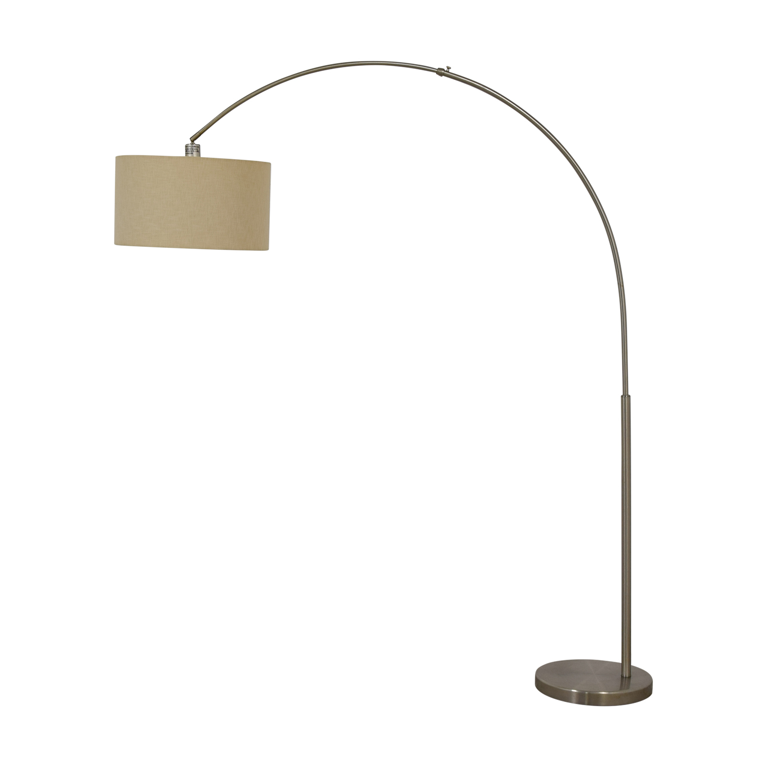 65 Off Cb2 Cb2 Big Dipper Arc Brushed Nickel Floor Lamp Decor in dimensions 1500 X 1500