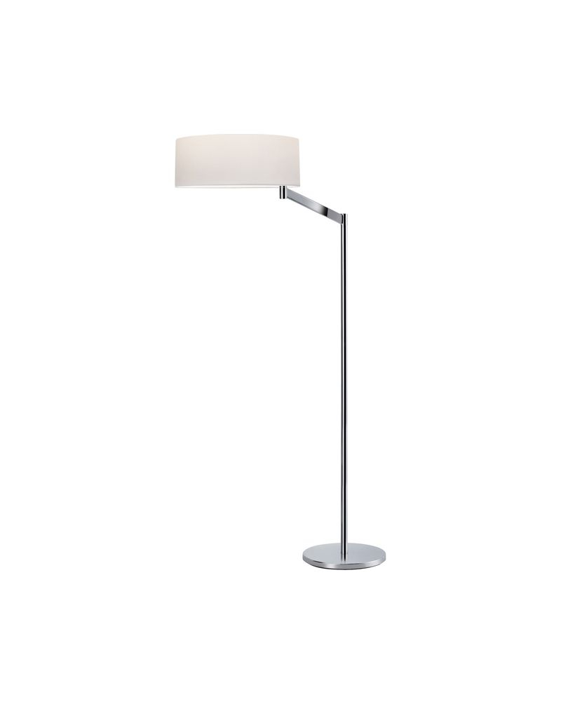 708301 Sonneman Perch Contemporary Swing Arm Floor Lamp With Polished Chrome Finish for sizing 800 X 1004