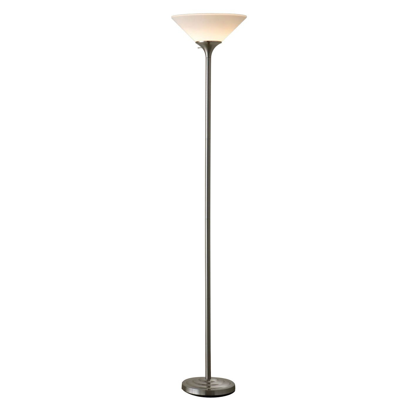 71 Torchiere Floor Lamp Lit Up Torchiere Floor Lamp with measurements 1360 X 1360