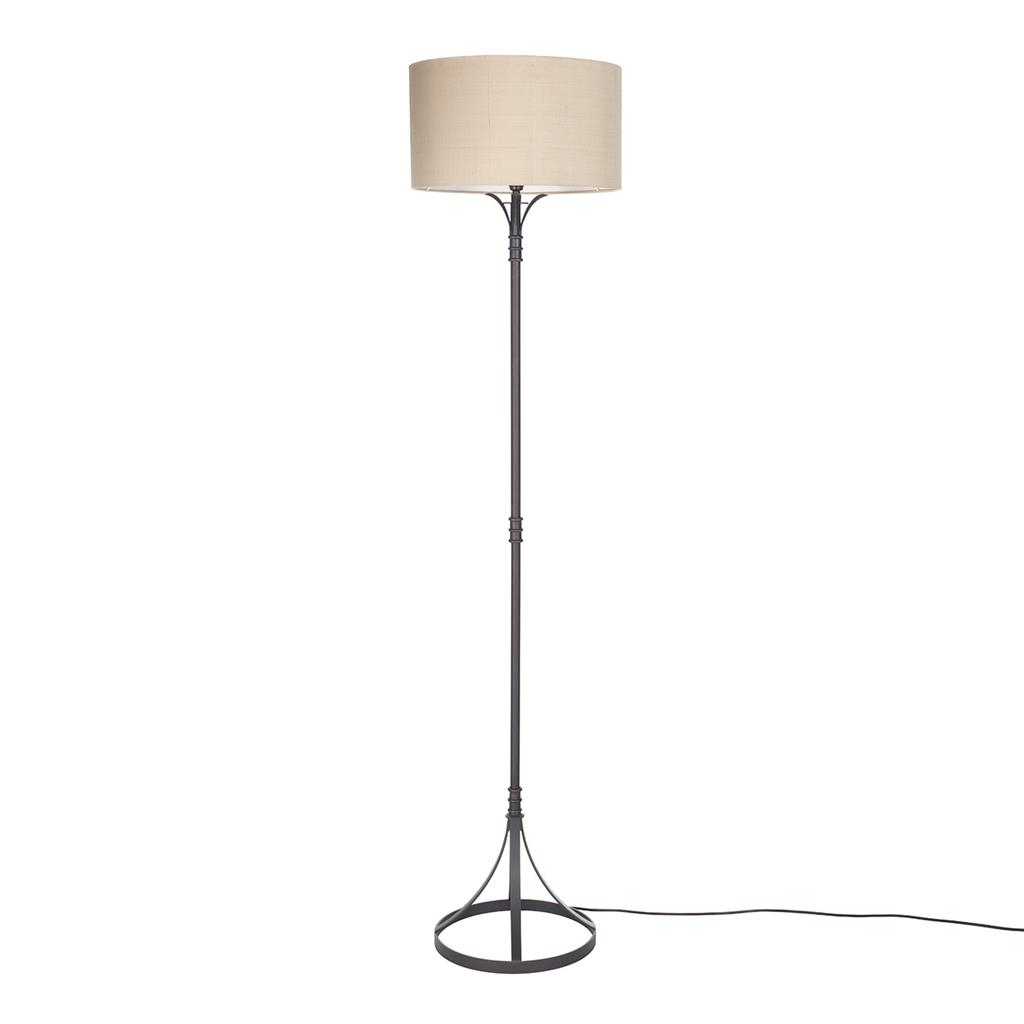 A Hand Forged Steel Standard Lamp With A Useful Inbuilt pertaining to proportions 1024 X 1024