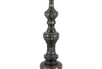 A Very Tall Japanese Champlev Enamel Bronze Floor Lamp with regard to size 1000 X 1499