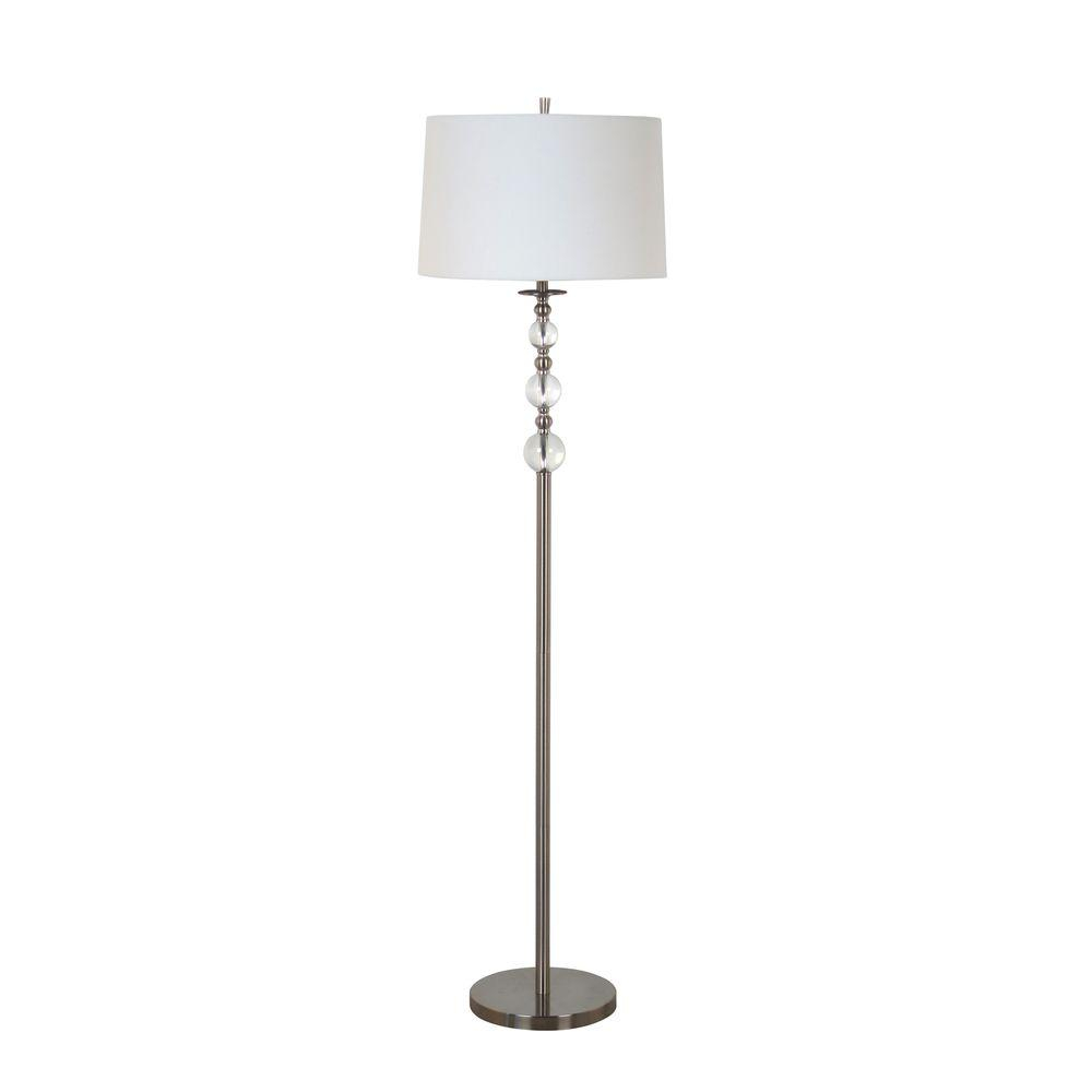 Acrylic Column Floor Lamp Antique Brass West Elm Big Lots pertaining to proportions 1000 X 1000