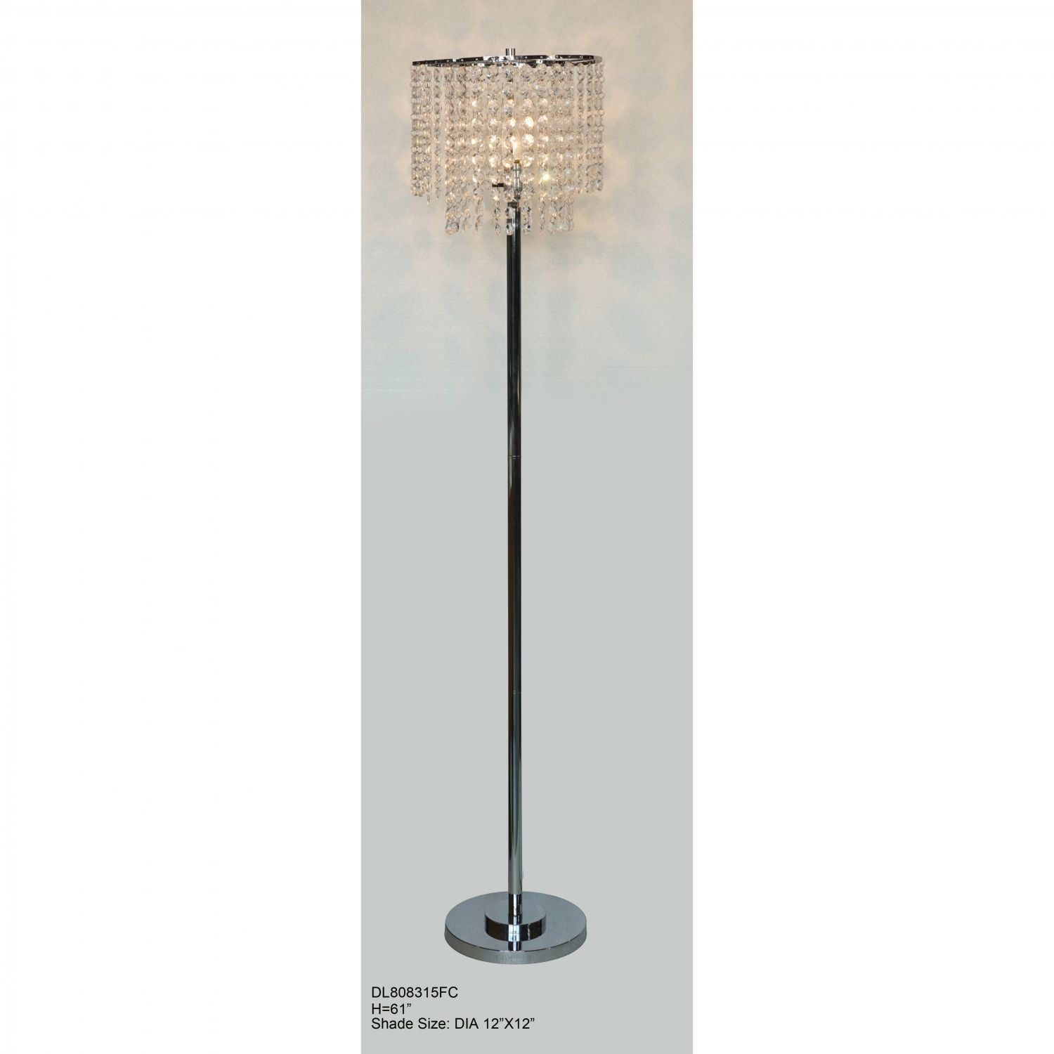 Acrylic Droplets Floor Lamp regarding measurements 1500 X 1500