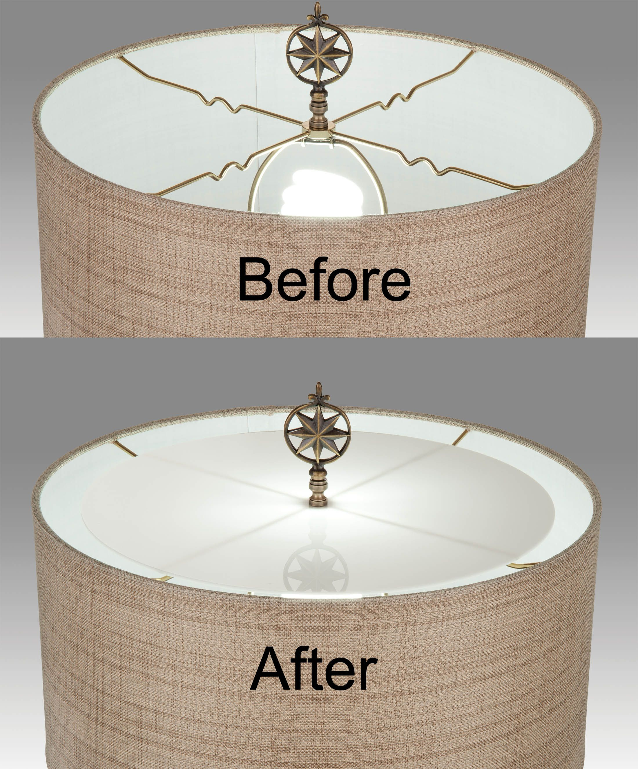 Acrylic Lamp Shade Diffusers Choice Of 6 Sizes Hanging with size 2200 X 2650