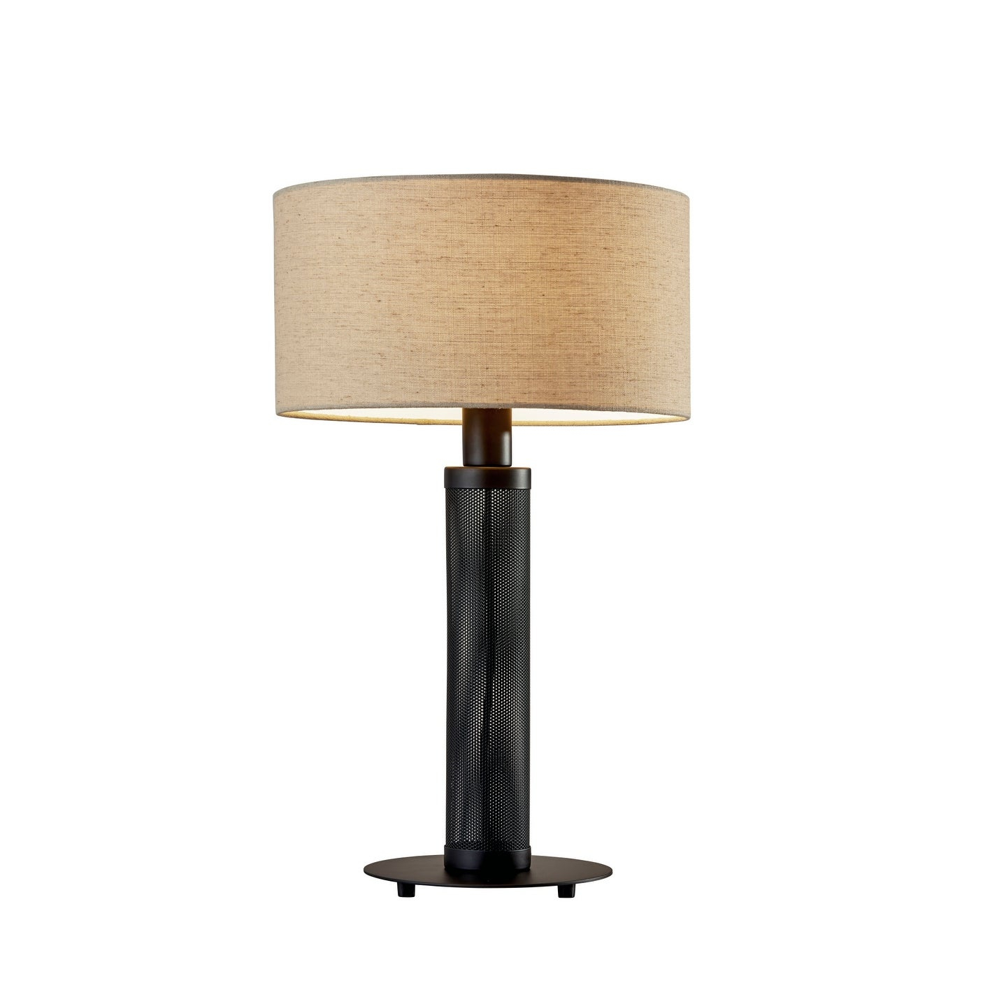 Adesso 6157 Benjamin Single Light 25 Tall Table Lamp for proportions 1426 X 1426