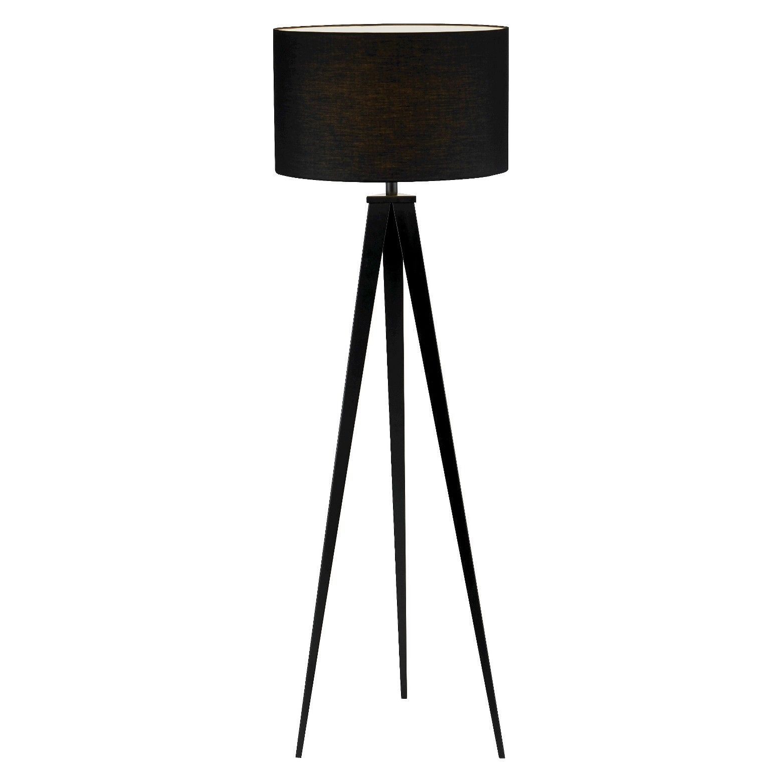 Adesso Director Floor Lamp Black Lighting Black Floor within size 1560 X 1560