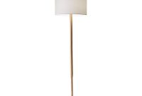 Adesso Ellis 585 In Natural Wood Floor Lamp pertaining to dimensions 1000 X 1000