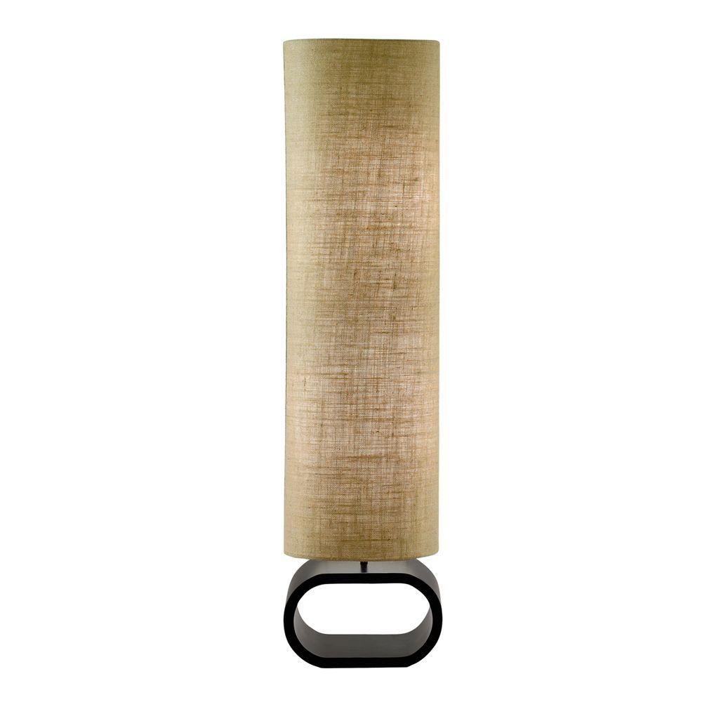 Adesso Harmony 47 In Burlap Floor Lamp intended for measurements 1000 X 1000