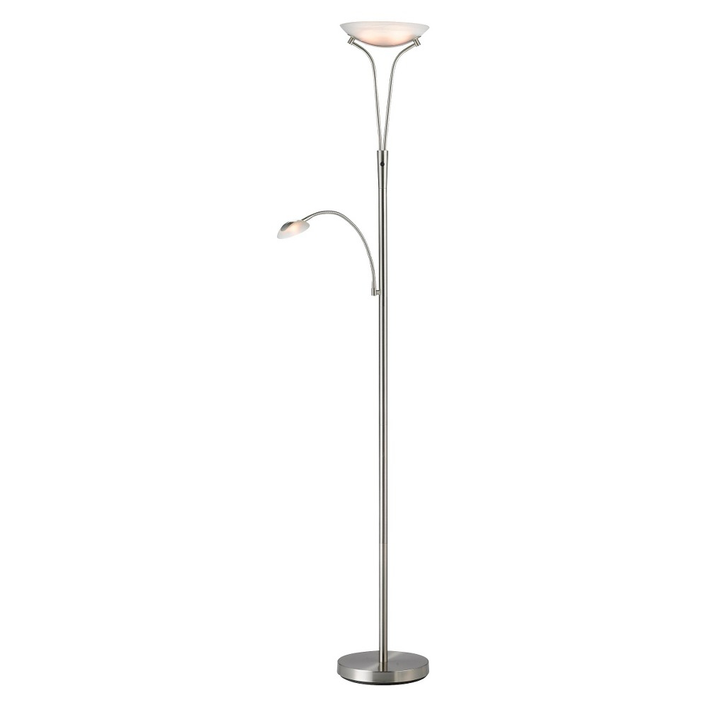 Adesso Jupiter Led Combo Torch Silver Lamp Includes Energy in measurements 1000 X 1000