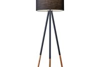 Adesso Louise 60 In Black Tripod Floor Lamp within dimensions 1000 X 1000