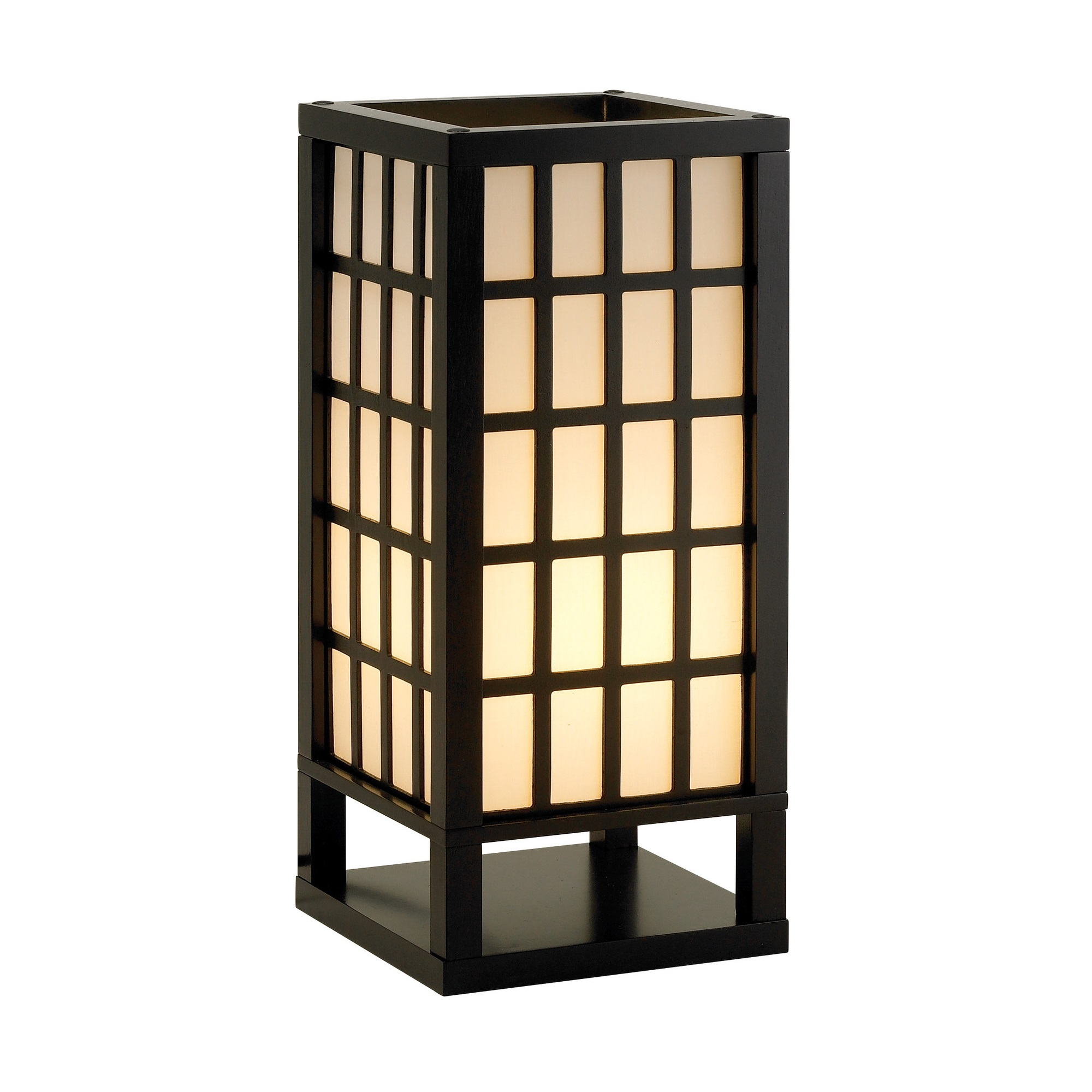 Adesso Middleton 1 Light Table Lantern In Black L Prezzie Box in sizing 2000 X 2000