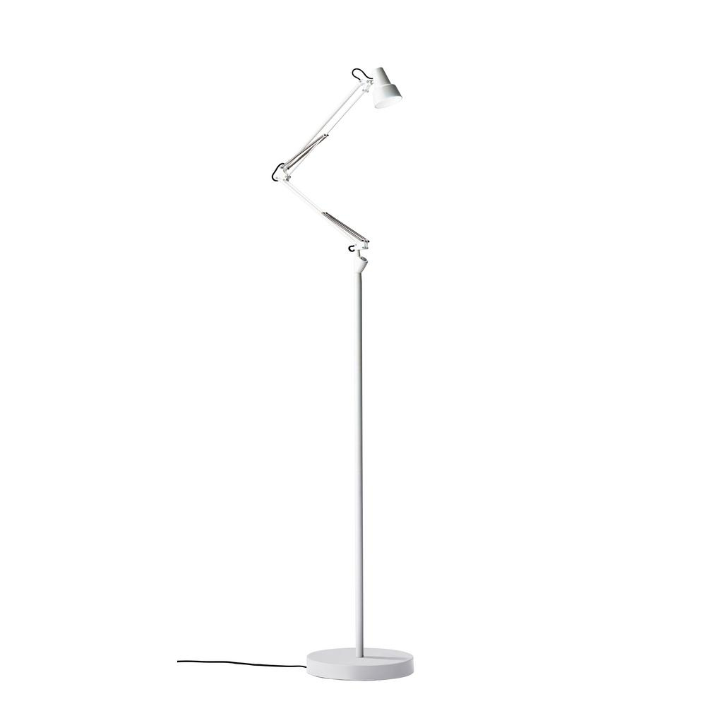 Adesso Quest 65 In Intergrated Led White Floor Lamp throughout sizing 1000 X 1000