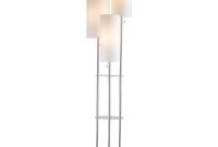 Adesso Trio 68 In Steel Floor Lamp Silver Floor Lamp for sizing 1000 X 1000