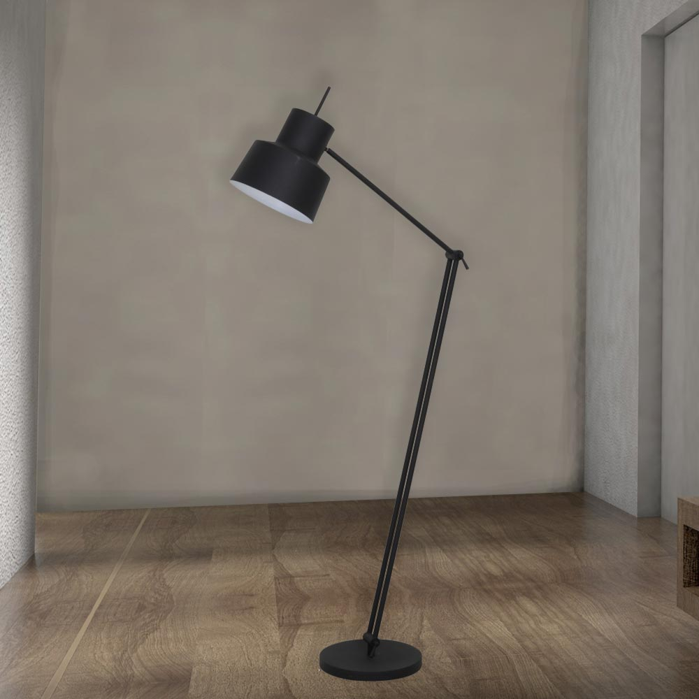 Adjustable Industrial Floor Lamp Cl 36081 intended for dimensions 1000 X 1000