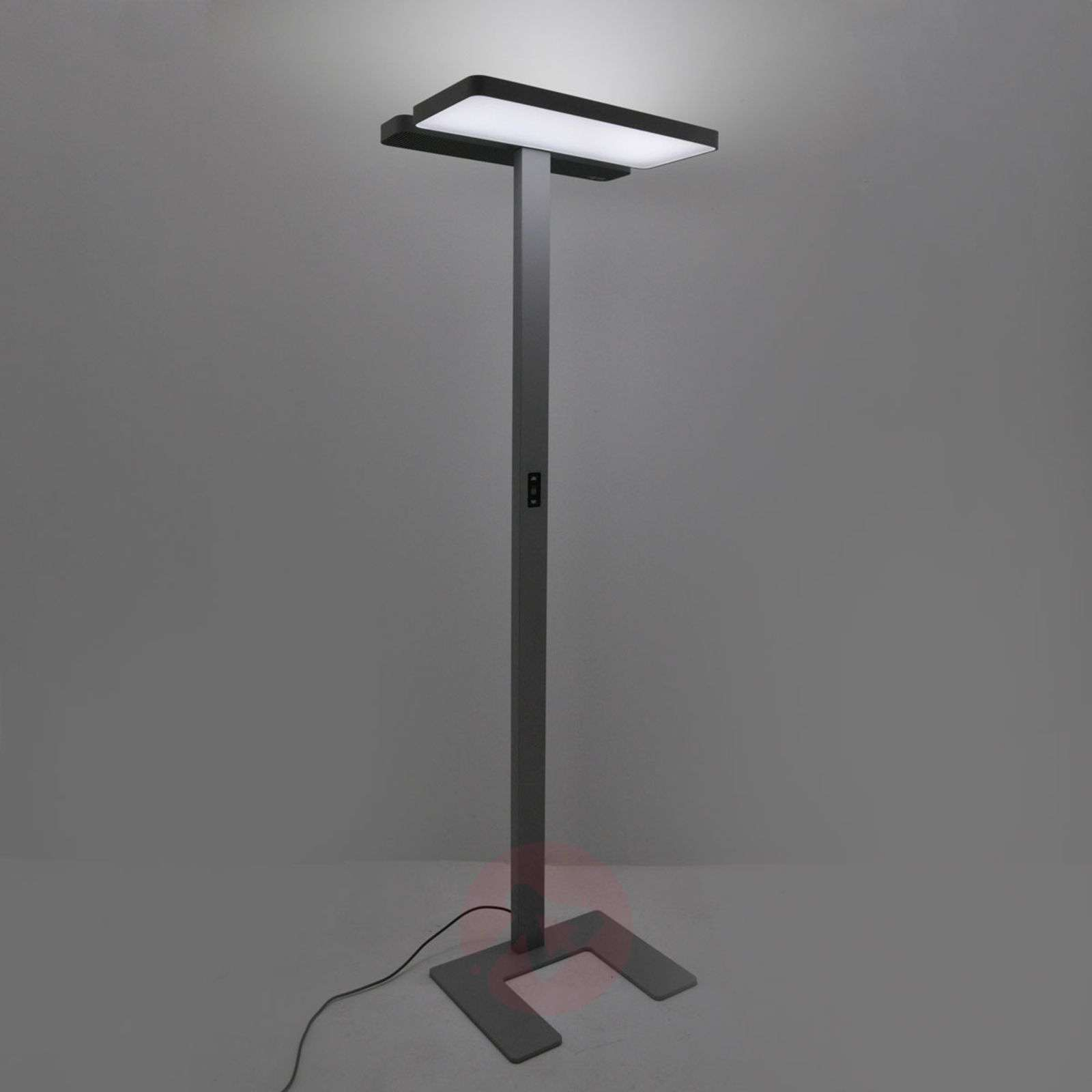 Aila Office Led Floor Lamp Daylight Sensor 4000k regarding size 1600 X 1600