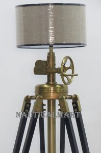 Al Nurayn Nautical Royal Marine Tripod Floor Lamp within measurements 991 X 1500
