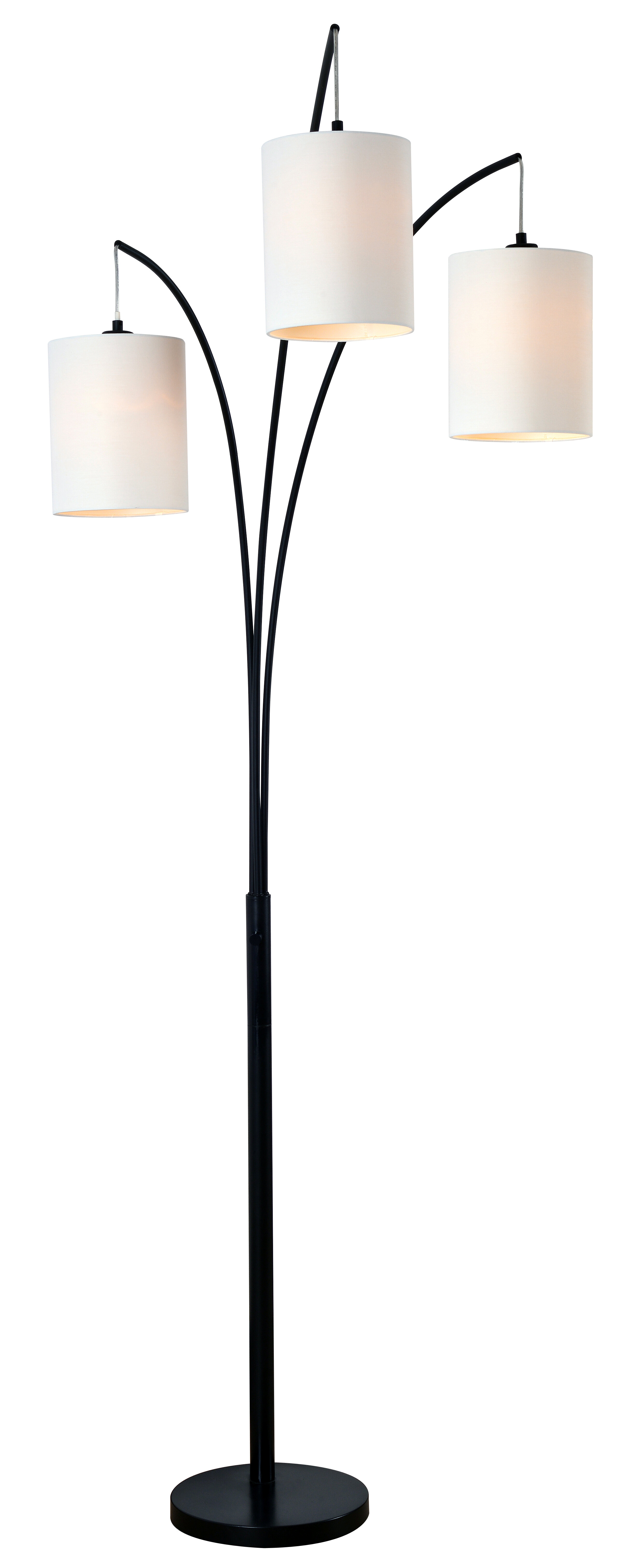 Aldora 835 Tree Floor Lamp Reviews Joss Main with measurements 2472 X 6044