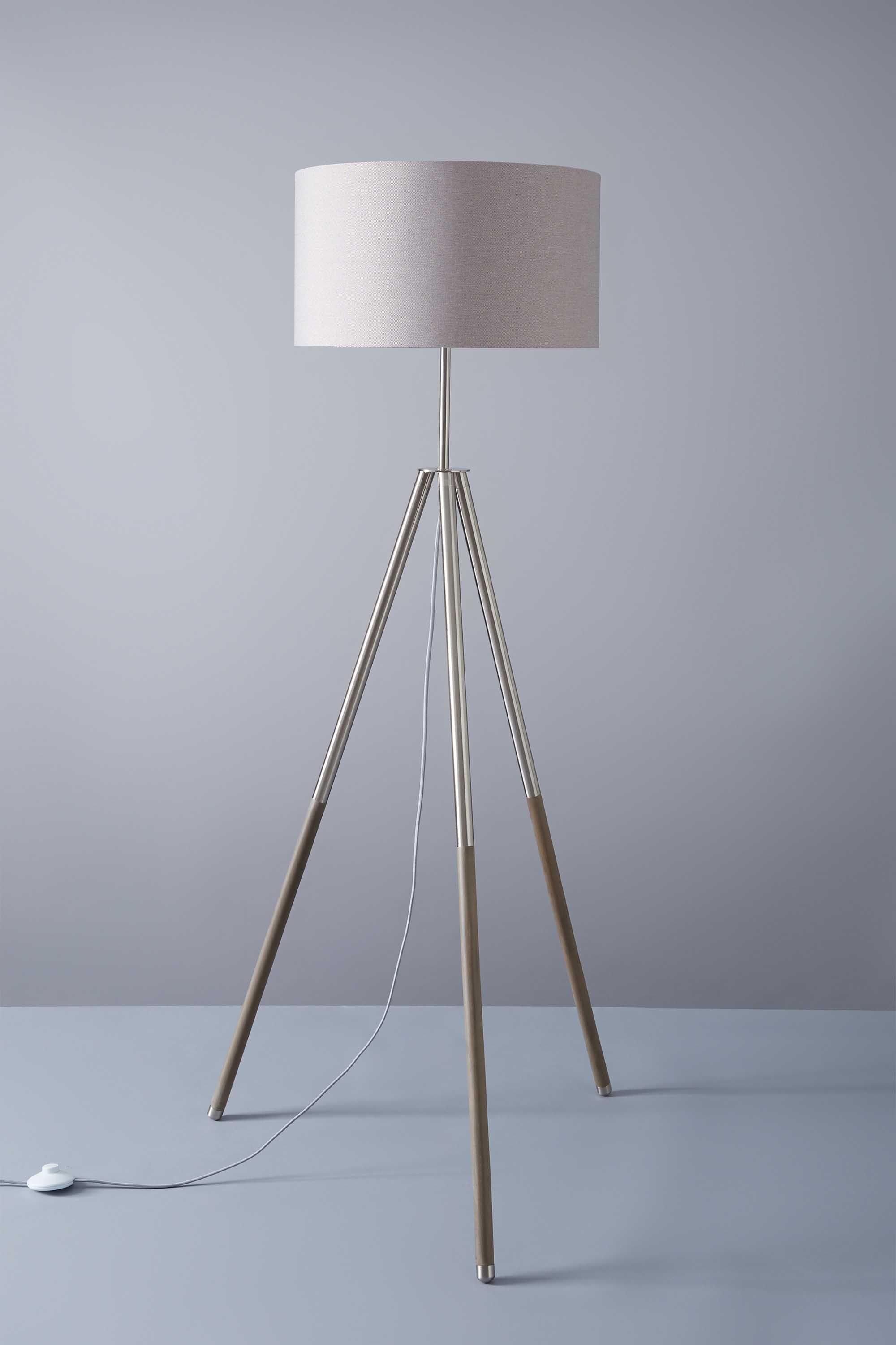 Alex Shaded Floor Lamp Free Standard Delivery Bhs Home regarding proportions 2000 X 3000