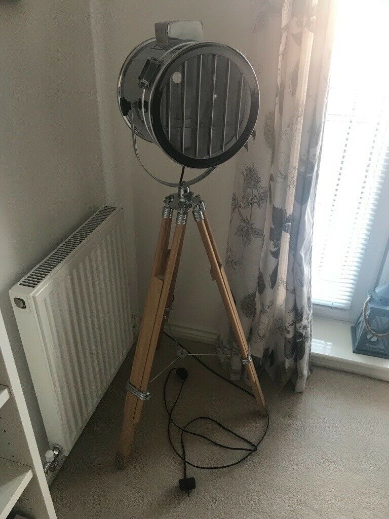 Alfred Tripod Floor Lamp Natural Wood In South Shields Tyne And Wear Gumtree with regard to size 768 X 1024