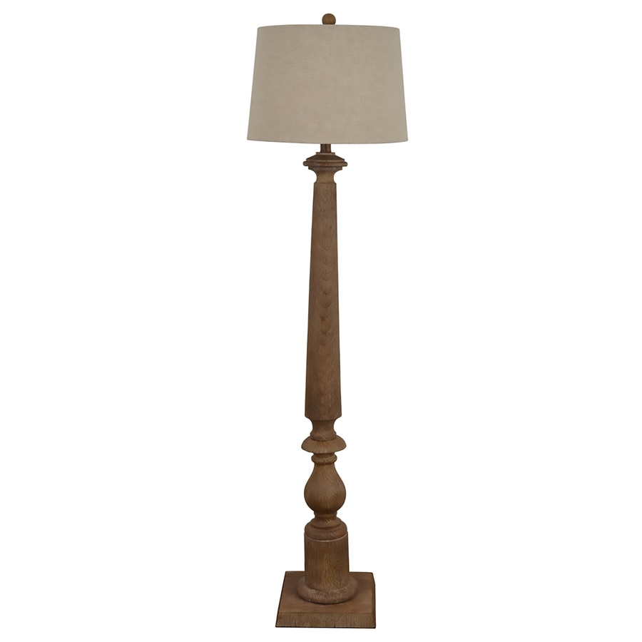 Allen Roth Edensley 58 In Saddle 3 Way Floor Lamp With for size 900 X 900