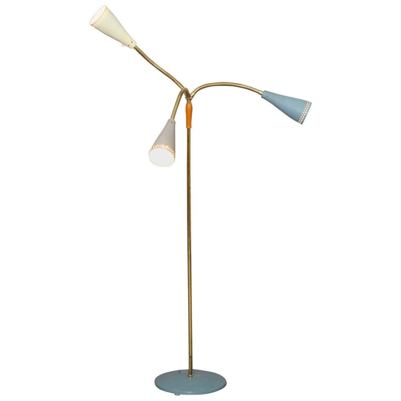 Amazing Floor Lamp With Three Flexible Arms Jt Kalmar pertaining to dimensions 1280 X 1280