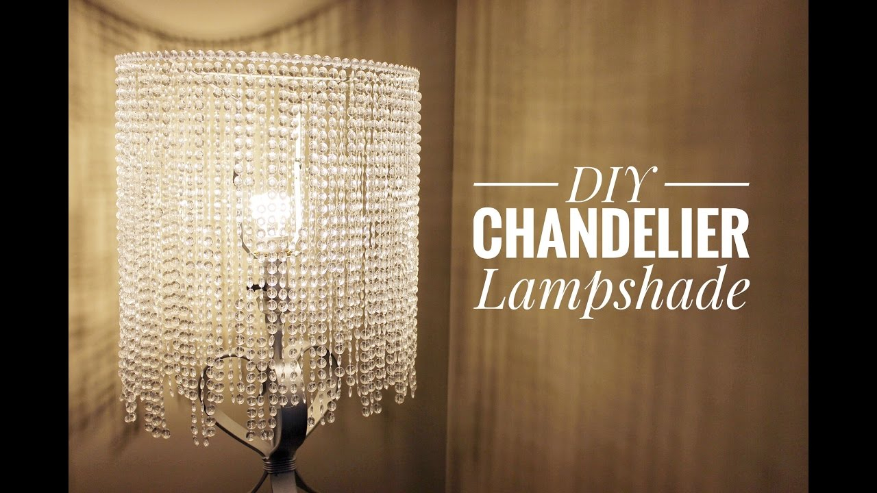 An Easy Way For You To Make A Beautiful Chandelier Lampshade regarding dimensions 1280 X 720