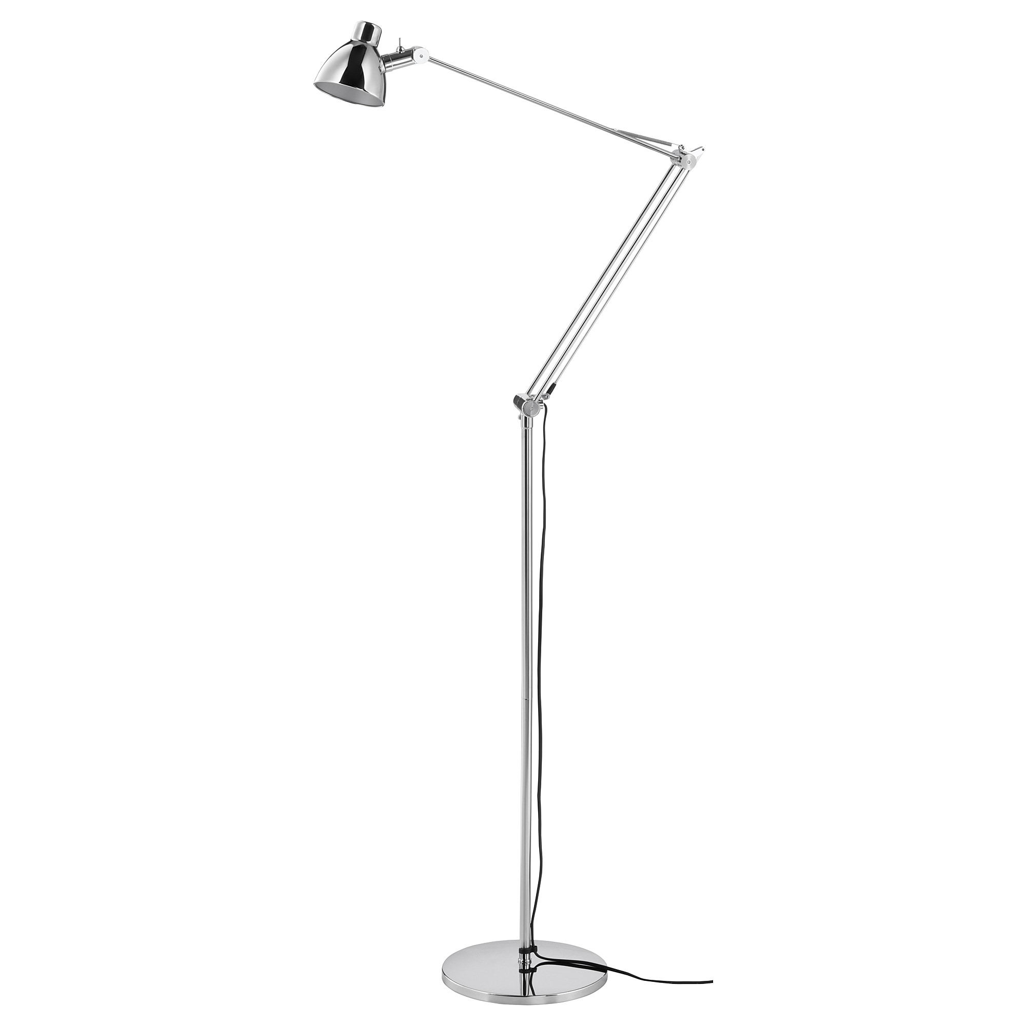 Antifoni Floorreading Lamp Nickel Plated with regard to dimensions 2000 X 2000
