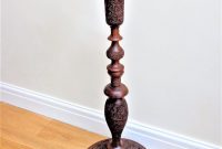 Antique Anglo Indian Carved Wooden Standard Lamp Floor Lamp for size 822 X 1000