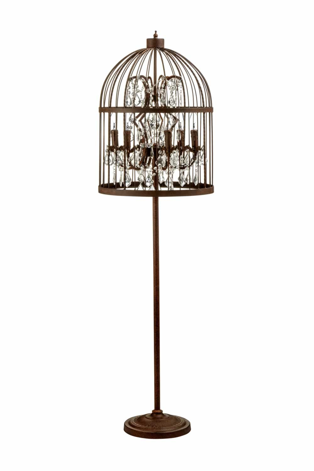 Antique Birdcage Floor Lamp inside proportions 1000 X 1500
