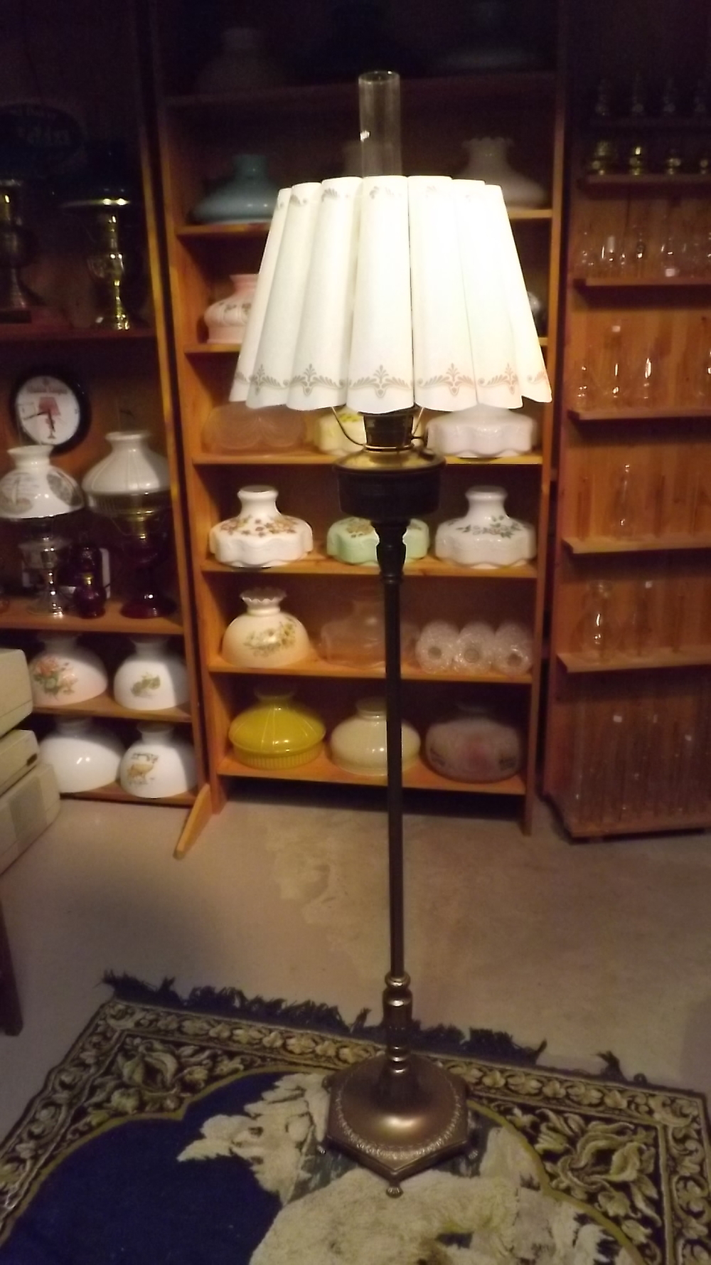 Antique Floor Lamps Antique Kerosene Lighting in dimensions 1000 X 1778