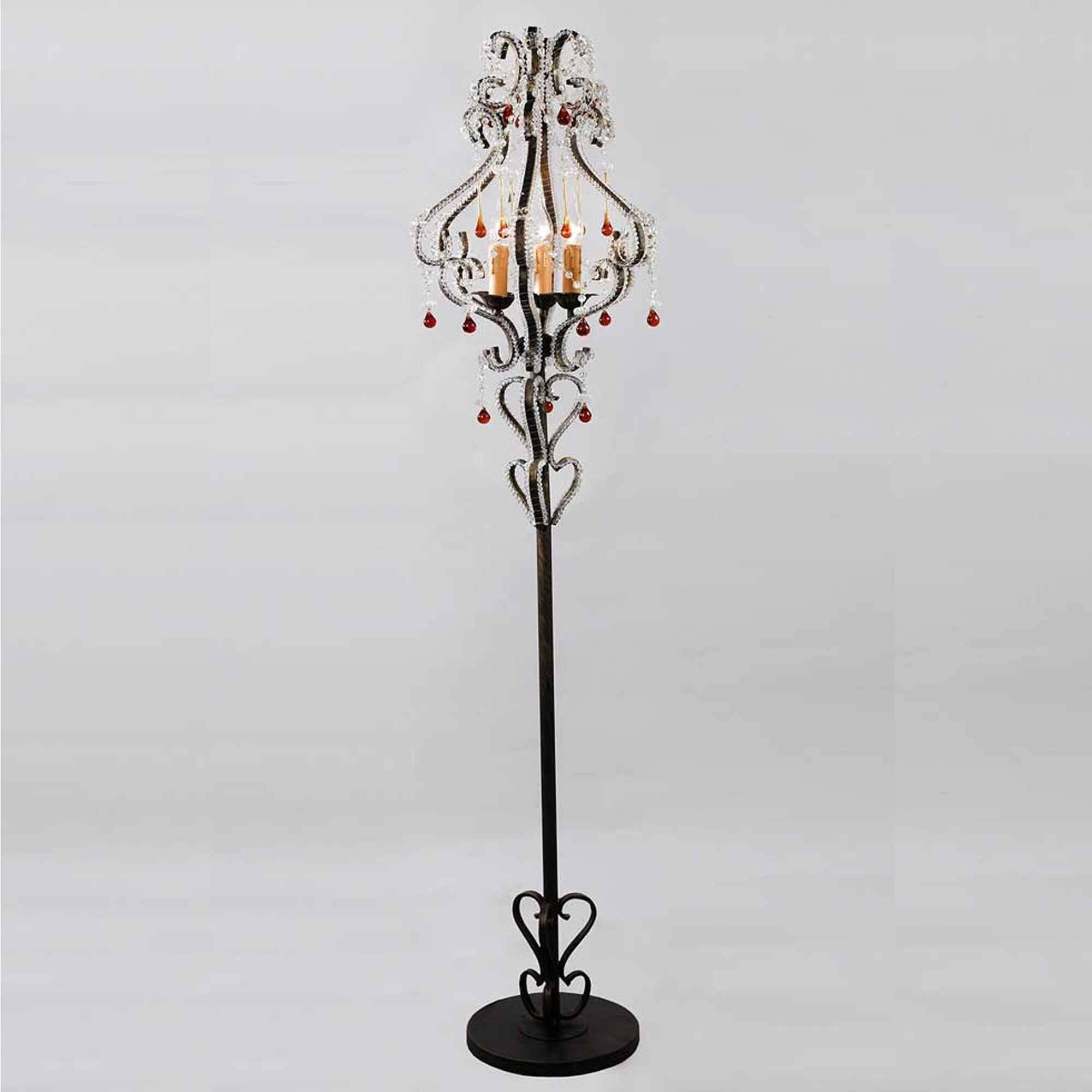 Antique French Style Floor Lamp in proportions 2000 X 2000