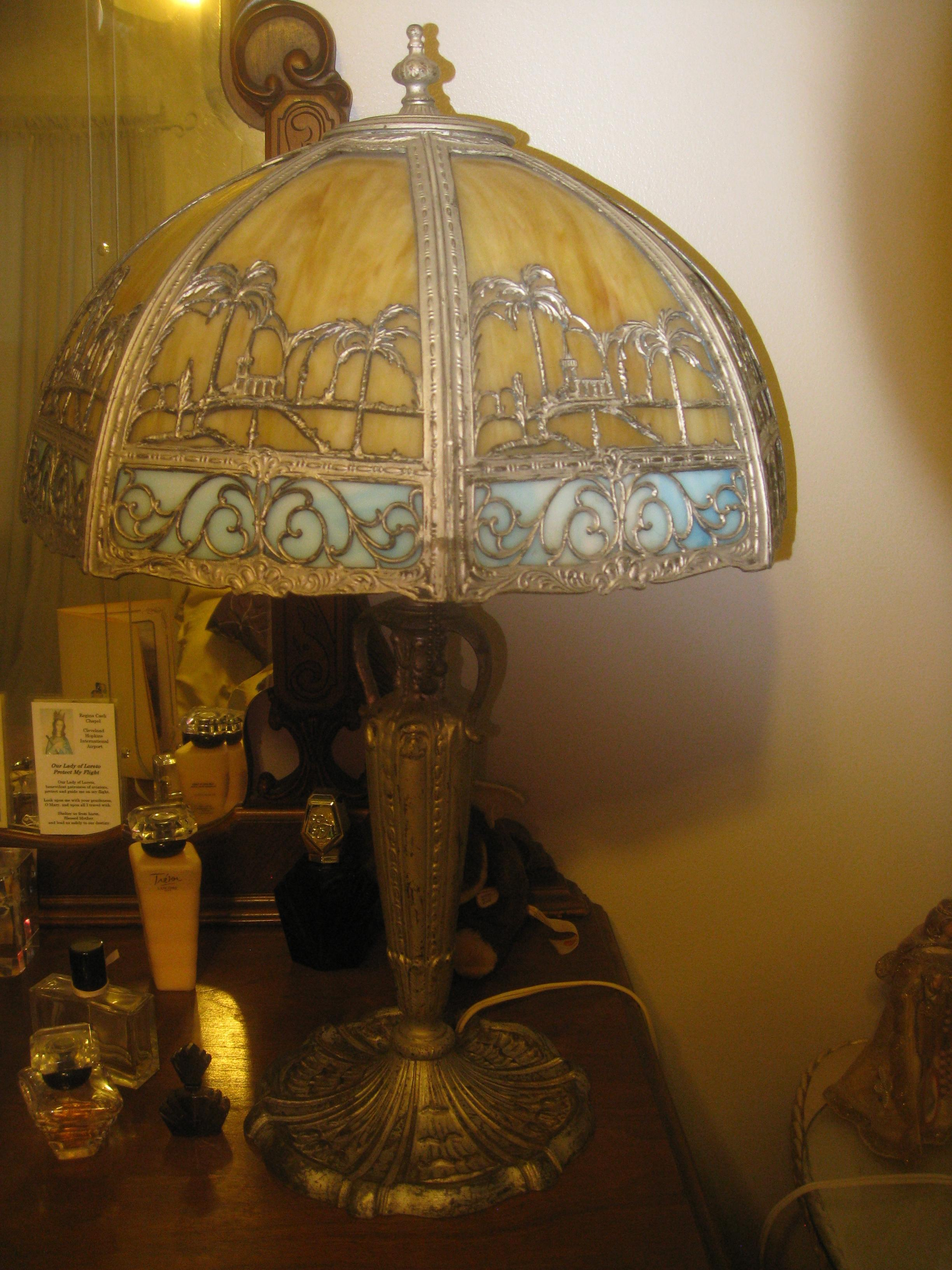Antique Tiffany Style Lamp Antique Appraisal Instappraisal within size 2448 X 3264