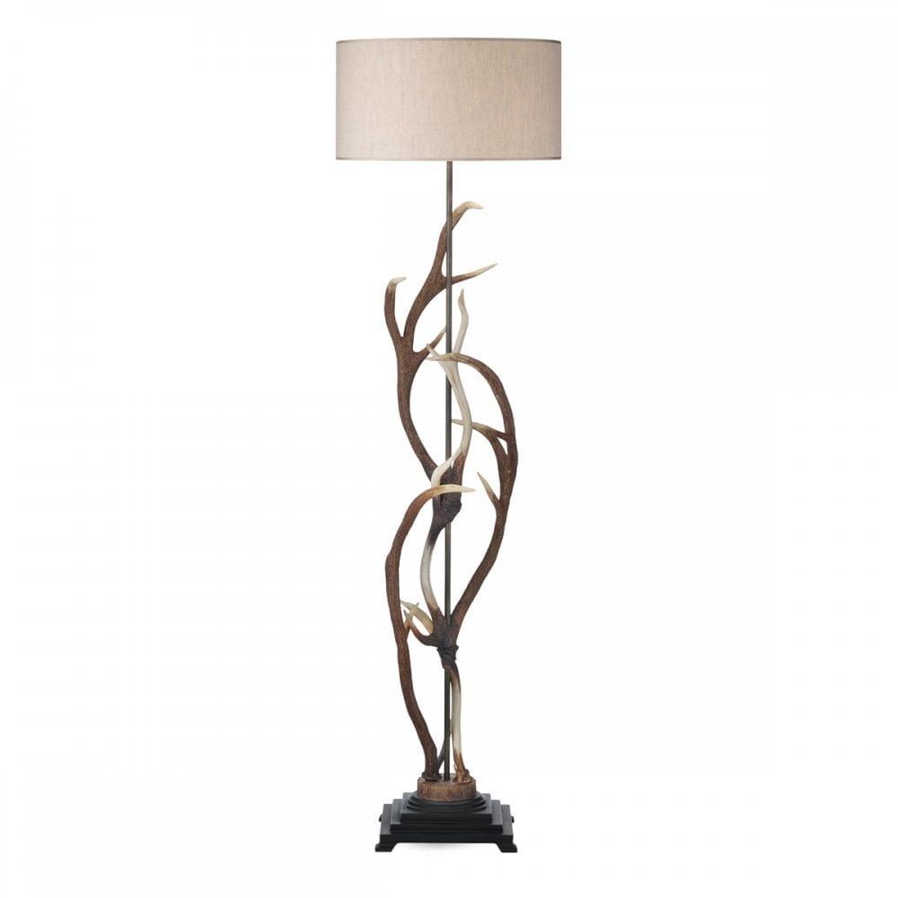 Antler Stag Floor Lamp in proportions 1000 X 1000